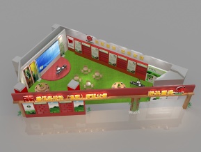 普洱茶博会展览模型