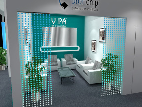 VIPA展台模型