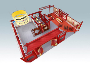 Rhein Sommer展台模型