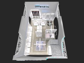 摩尔舒卫浴展台模型