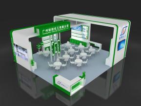 广州骏能化工展览模型