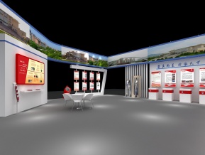 西安工程大学展览模型