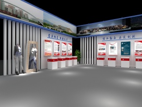 西安工程大学展览模型