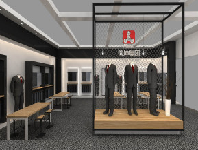 普坤毛纺织展览模型