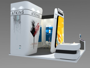 ATKINS展台模型