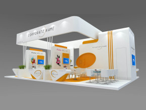 CORPORATE展台模型