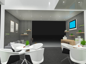 绿能氧吧展览模型