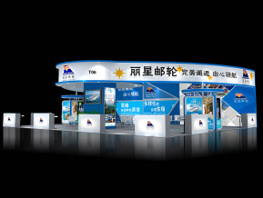 丽星邮轮展览模型