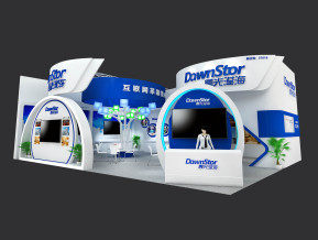 晨光溢海展览模型