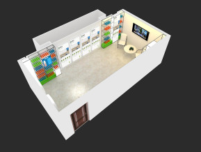 绿普达展厅模型