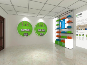 绿普达展厅模型