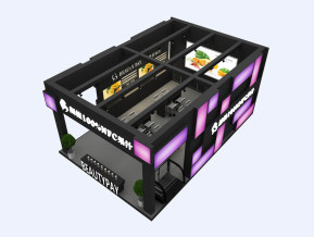 颜值果蔬汁展览模型