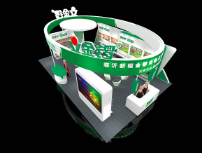 金锣展览模型