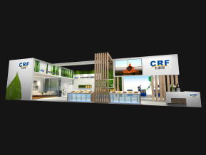 长润发涂料展览模型