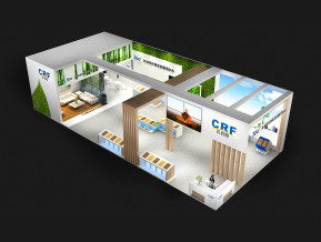 长润发涂料展览模型
