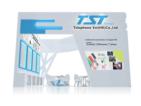 TST展览模型