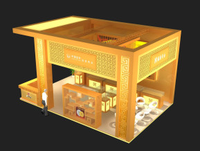 国鼎黄金展览模型