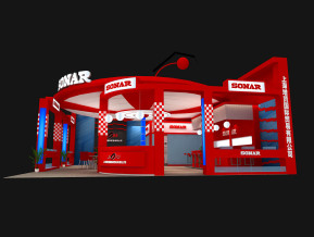 SONAR展台模型