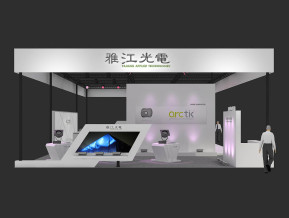雅江光电展览模型