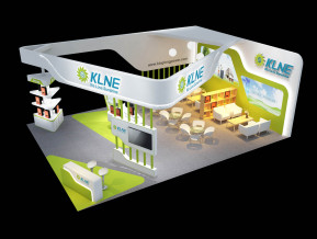 KLNE展台模型