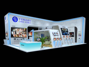 中国移动通讯展览模型
