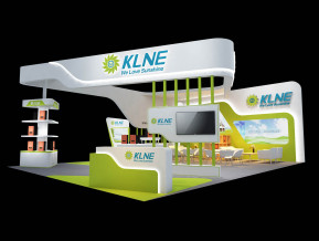 KLNE展台模型
