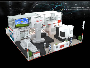 环球工业机械展览模型