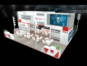 环球工业机械展览模型