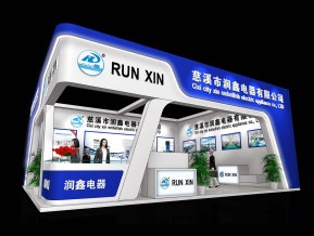 润鑫电器展览模型图片