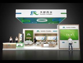 天新药业展览模型