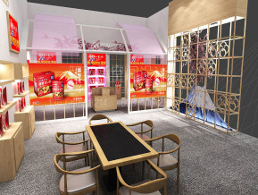 藤野制菓展览模型