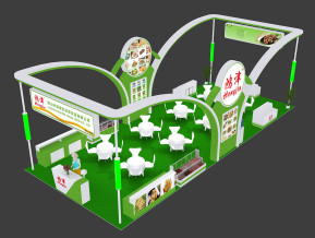 鸿津食品展览模型