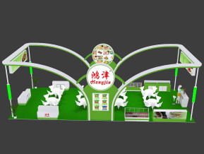 鸿津食品展览模型