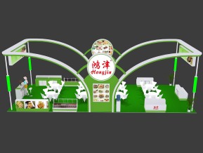 鸿津食品展览模型