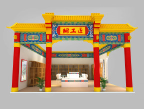 池州美帝雅 铜工匠 工艺品 中式 京派建筑
