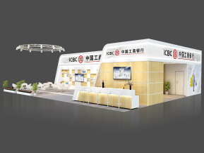 工商银行展览模型