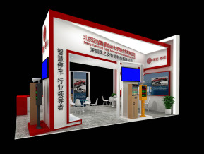国安停车展览模型