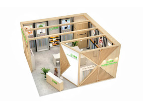 联润色纺展览模型