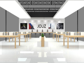 电子烟展JOUZ筑思科技展台设计方案