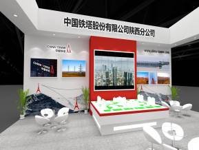 中国铁塔展览模型