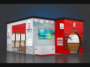龙灿茶业展览模型