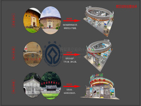 福建龙岩展览模型