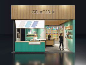 GELATERIA时尚复古小展台