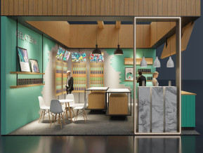 GELATERIA时尚复古小展台