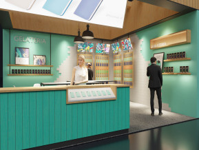 GELATERIA时尚复古小展台