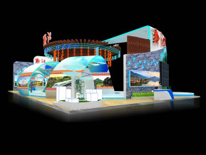黔江区展览模型