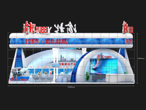 渝北区展台模型