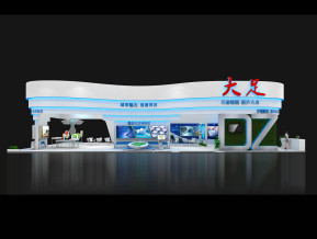 大足展台模型
