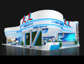 大足展台模型