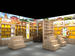 确山展览模型